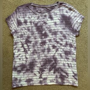 Aerie Women’s Oversized Cropped Tie Dyed T-Shirt | Medium